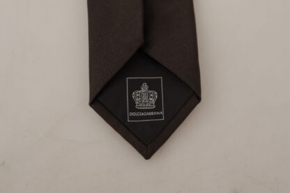 Dolce & Gabbana - Elegant Black Silk Tie