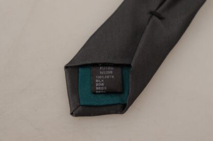 Dolce & Gabbana - Elegant Silk Black Tie