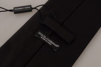 Dolce & Gabbana - Sleek Silk Tie for the Refined Gentleman