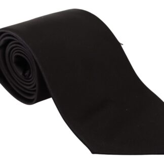 Dolce & Gabbana - Elegant Silk Brown Tie for the Modern Gentleman