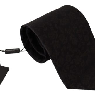 Dolce & Gabbana - Elegant Black Silk Tie