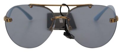 Dolce & Gabbana - Chic Pilot Azure Lens Sunglasses