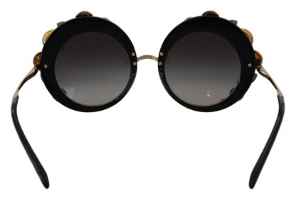 Dolce & Gabbana - Elegant Round Embellished Sunglasses