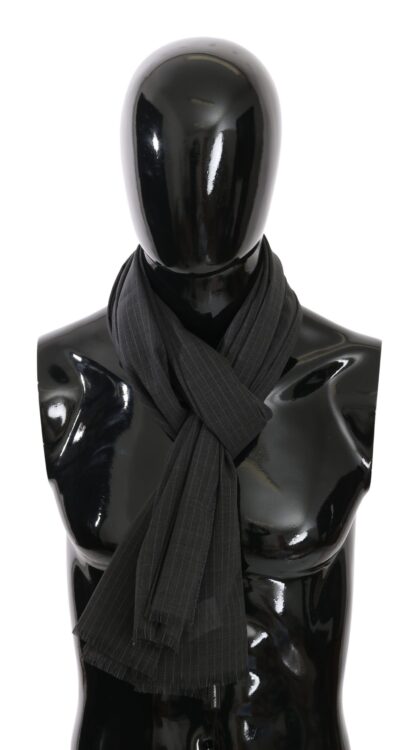 Dolce & Gabbana - Elegant Silk Fringed Men's Scarf