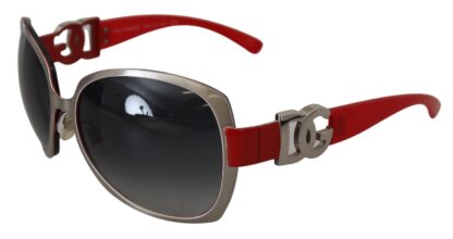 Dolce & Gabbana - Elegance Redefined Silver Round Sunglasses