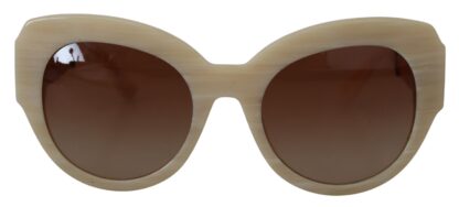 Dolce & Gabbana - Chic Beige Acetate Sunglasses for Women