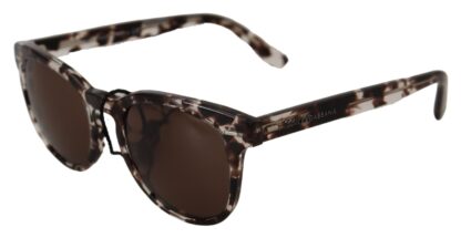 Dolce & Gabbana - Elegant Round Acetate Sunglasses