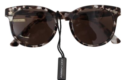 Dolce & Gabbana - Elegant Round Acetate Sunglasses