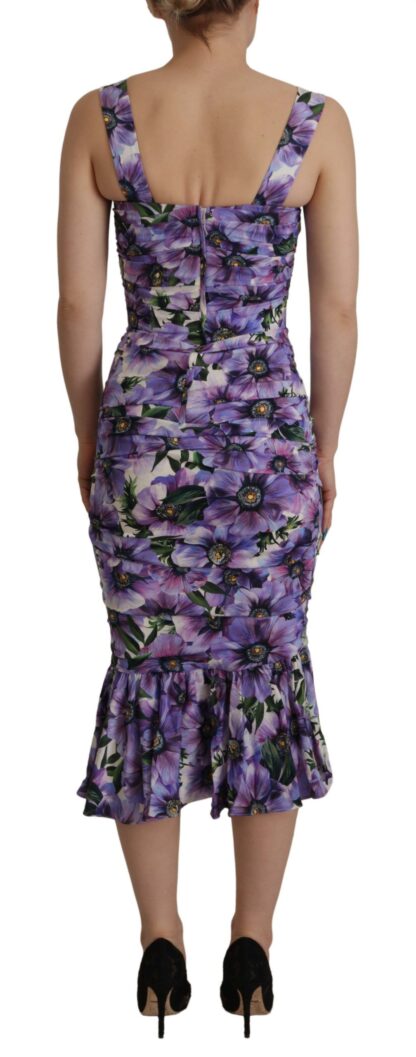 Dolce & Gabbana - Floral Elegance Midi Sheath Dress