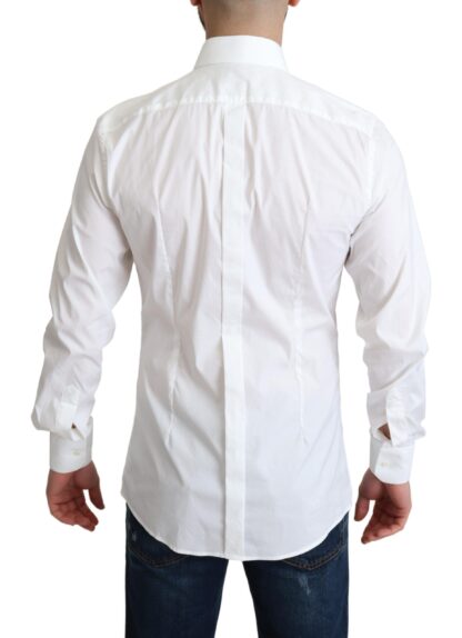 Dolce & Gabbana - Elegant Slim Fit White Dress Shirt