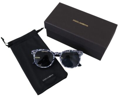 Dolce & Gabbana - Majolica Blue Round Sunglasses for Women