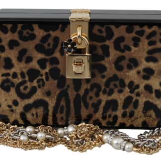 Dolce & Gabbana - Glamorous Pink Glittered CLEO Clutch Purse