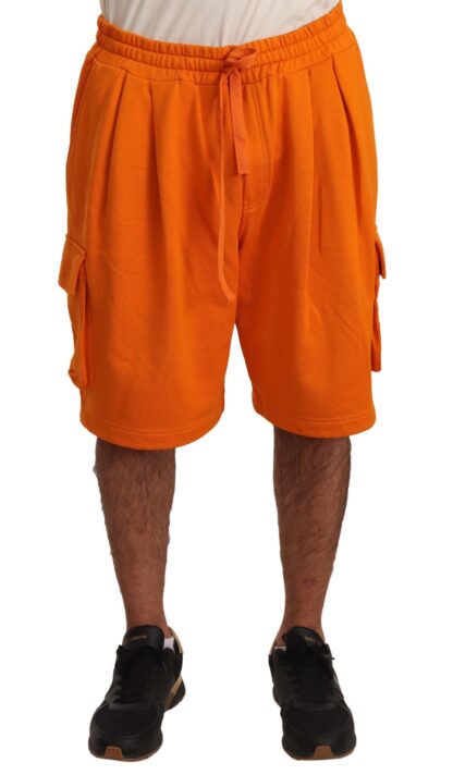 Dolce & Gabbana - Elegant Tangerine Cargo Shorts