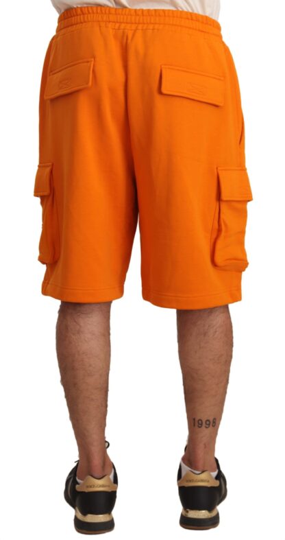 Dolce & Gabbana - Elegant Tangerine Cargo Shorts