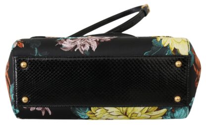 Dolce & Gabbana - Elegant Floral Sicily Shoulder Bag