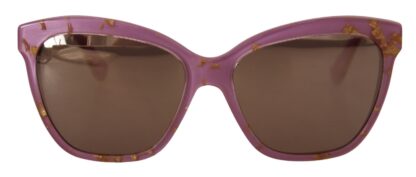 Dolce & Gabbana - Elegant Violet Gradient Sunglasses