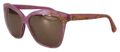 Dolce & Gabbana - Elegant Violet Gradient Sunglasses