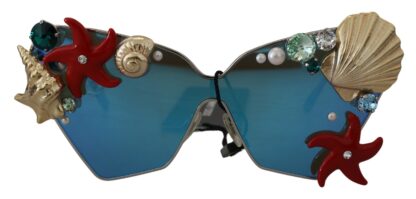 Dolce & Gabbana - Chic Geometric Shell Sunglasses