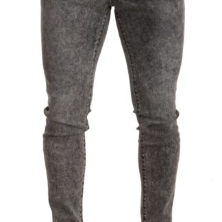 Dolce & Gabbana - Chic Slim Fit Stretch Cotton Jeans