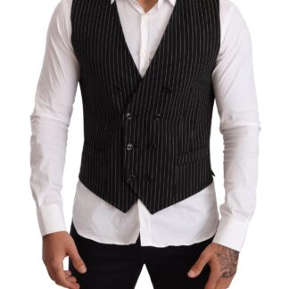 Dolce & Gabbana - Elegant Cream Woolen Double-Breasted Vest