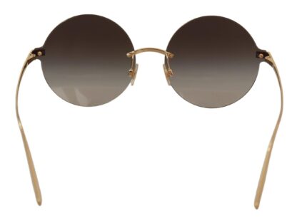 Dolce & Gabbana - Elegant Gold-Tinted Italian Sunglasses