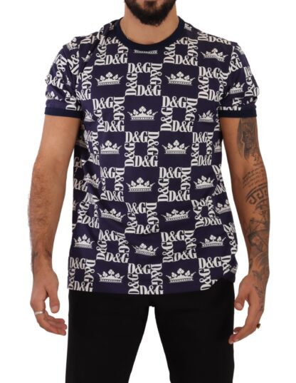 Dolce & Gabbana - Regal Crown Print Crewneck T-Shirt