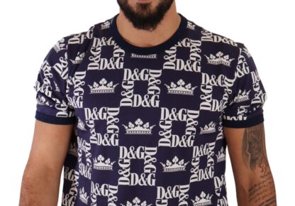 Dolce & Gabbana - Regal Crown Print Crewneck T-Shirt