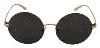 Dolce & Gabbana - Elegant Gold-Toned Metal Sunglasses