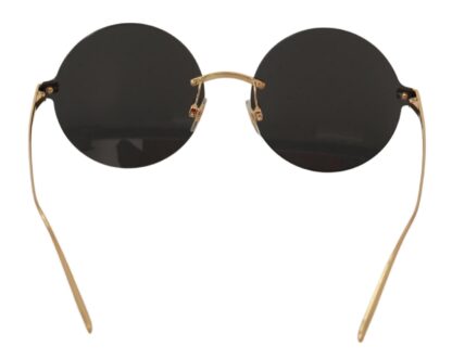 Dolce & Gabbana - Elegant Gold-Toned Metal Sunglasses