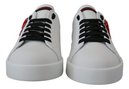 Dolce & Gabbana - Elevate Your Game with Chic White Sneakers