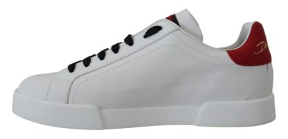 Dolce & Gabbana - Elevate Your Game with Chic White Sneakers