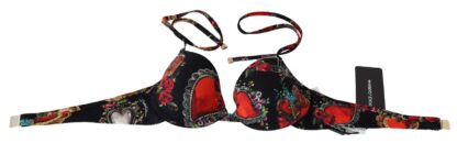 Dolce & Gabbana - Chic Heart Print Bikini Top - Summer Ready