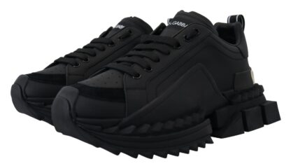 Dolce & Gabbana - Elegant Super King Leather Sneakers