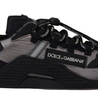 Dolce & Gabbana - Elegant White Leather Low-Top Sneakers