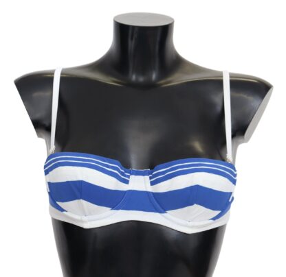 Dolce & Gabbana - Elegant Striped Bikini Top - Summer Essentials