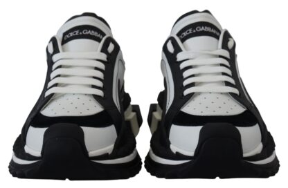 Dolce & Gabbana - Super King Leather Sneakers - White & Black