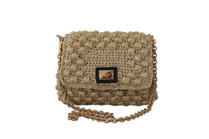 Dolce & Gabbana - Elegant Gold Evening Clutch