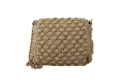 Dolce & Gabbana - Elegant Gold Evening Clutch