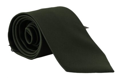 Dolce & Gabbana - Elegant Silk Green Tie