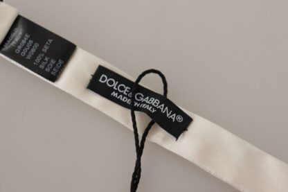 Dolce & Gabbana - Elegant Silk Bow Tie for Sophisticated Evenings