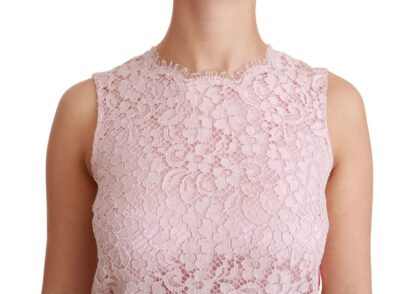 Dolce & Gabbana - Elegant Pink Shift Mini Dress