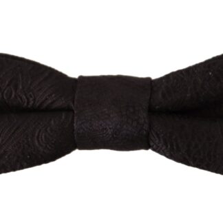 Dolce & Gabbana - Elegant Black Silk Bow Tie