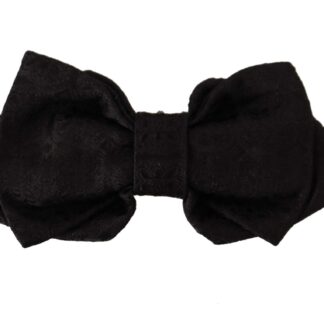 Dolce & Gabbana - Black Silk Elegant Bow Tie