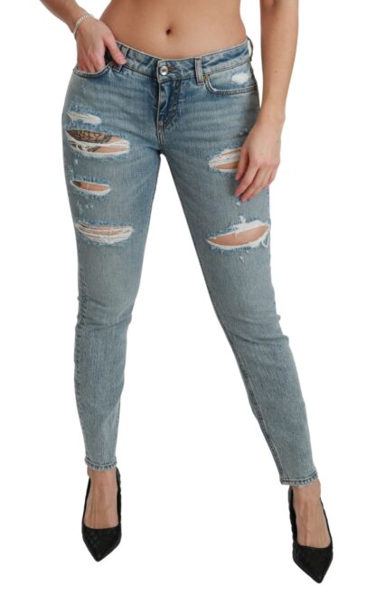 Dolce & Gabbana - Chic Slim-Fit Stretch Skinny Jeans