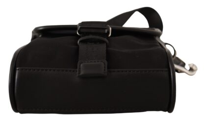 Karl Lagerfeld - Elegant Black Nylon Crossbody Bag