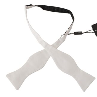 Dolce & Gabbana - Elegant Silk Tuxedo Bow Tie - Evening Chic