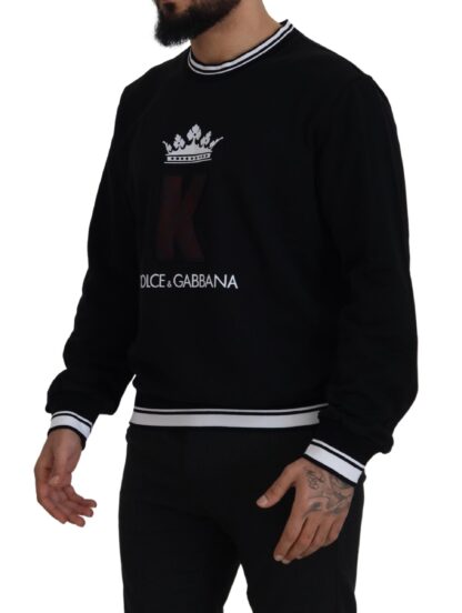 Dolce & Gabbana - Elegant Crewneck Cotton Pullover Sweater