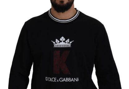 Dolce & Gabbana - Elegant Crewneck Cotton Pullover Sweater