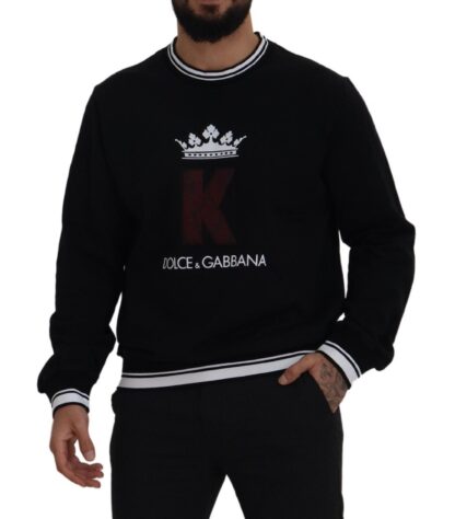 Dolce & Gabbana - Elegant Crewneck Cotton Pullover Sweater