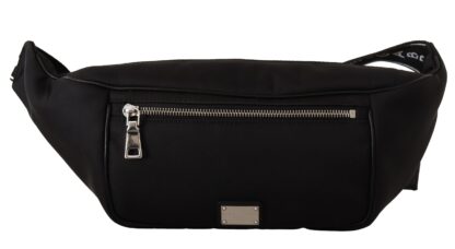 Dolce & Gabbana - Elegant Black Waist Belt Bag